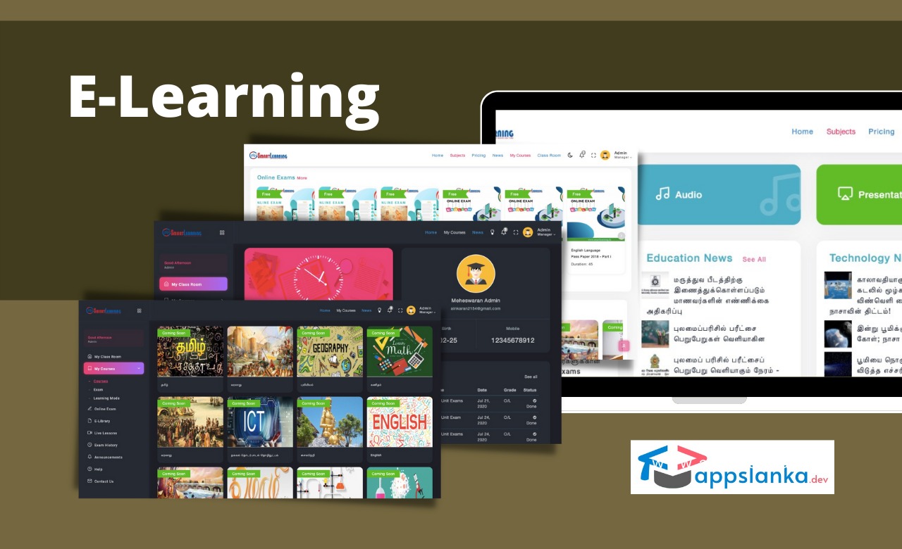 E-Learning System in Sri Lanka