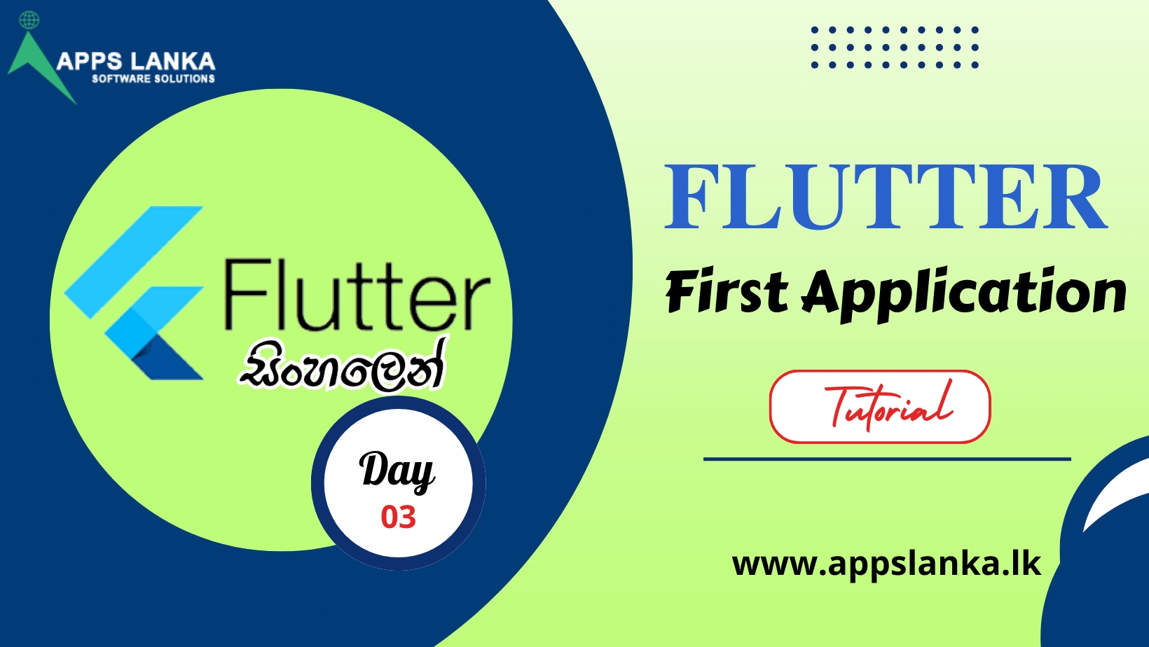 Flutter First Application