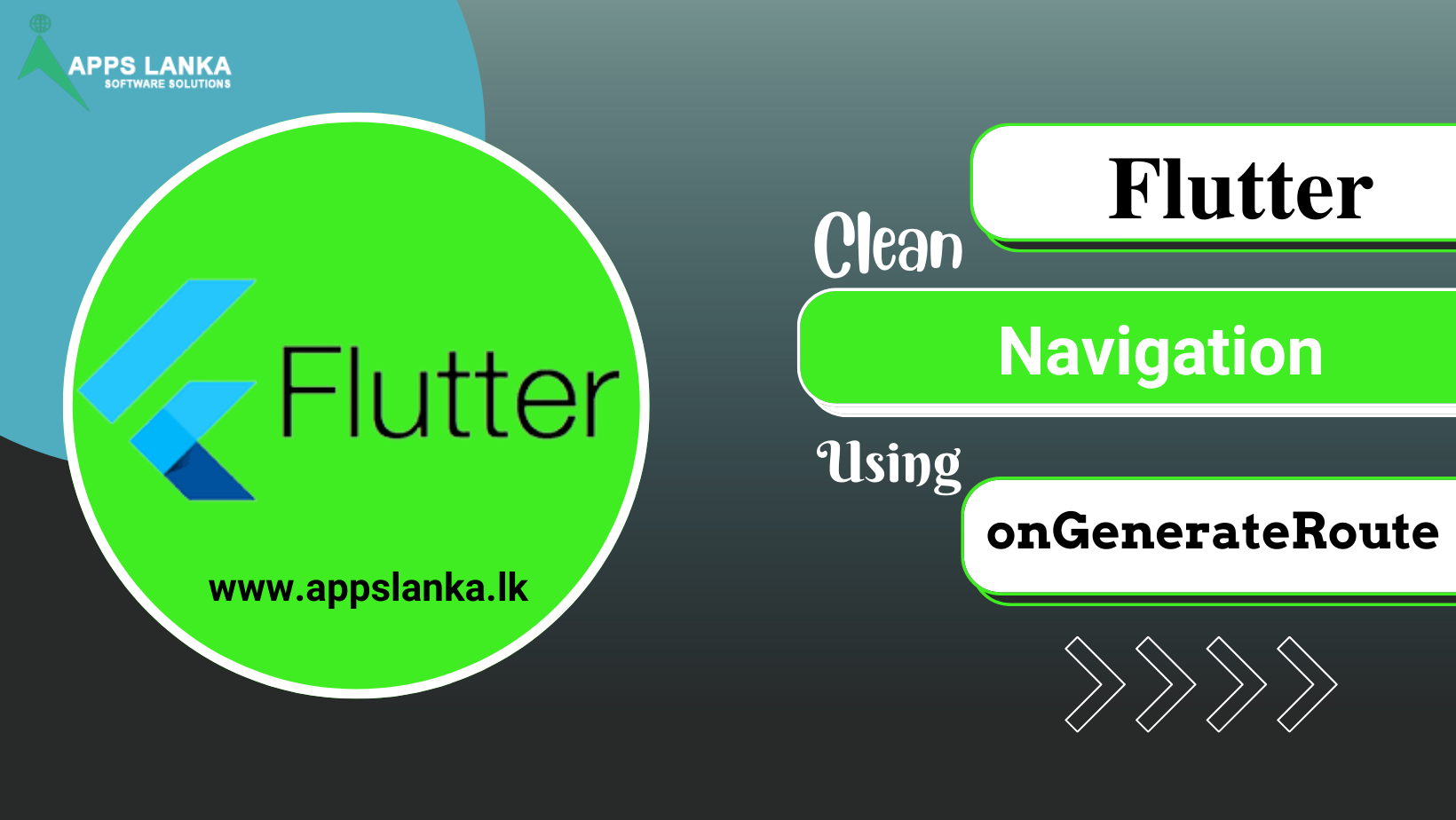 Clean Route Navigation Using Generated Routes In Flutter