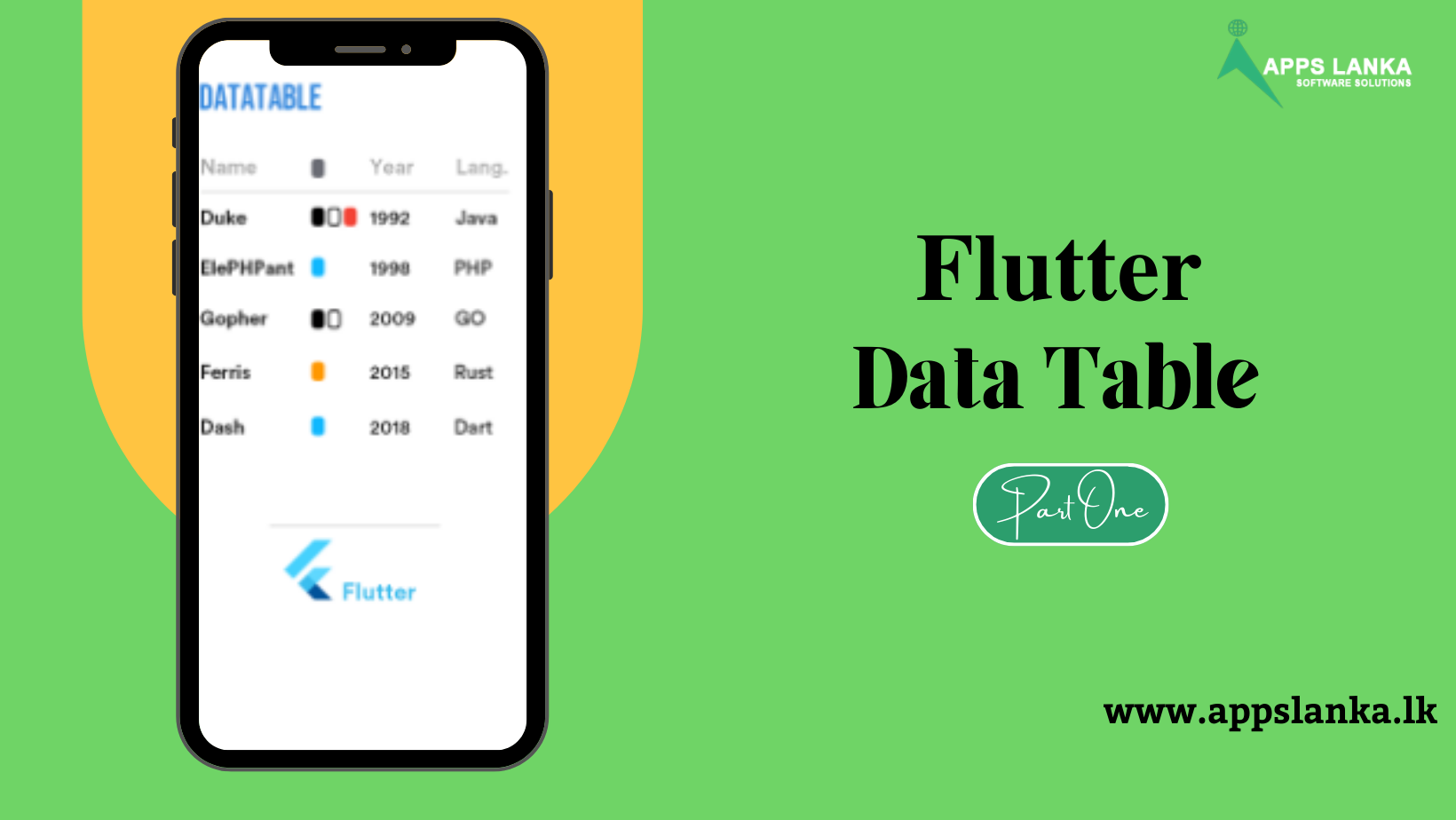 Flutter Data Table